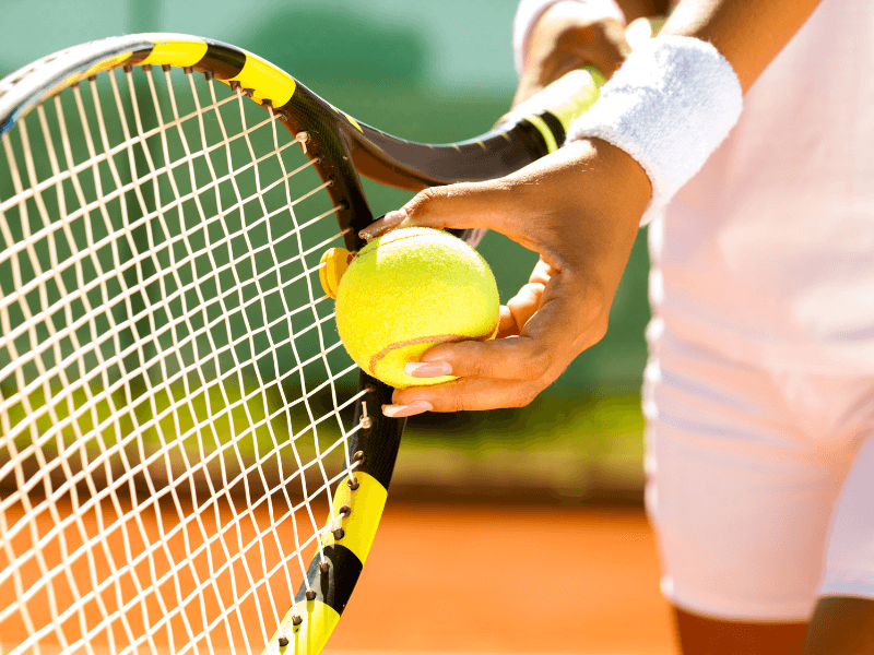 Sử dụng vợt tennis phù hợp