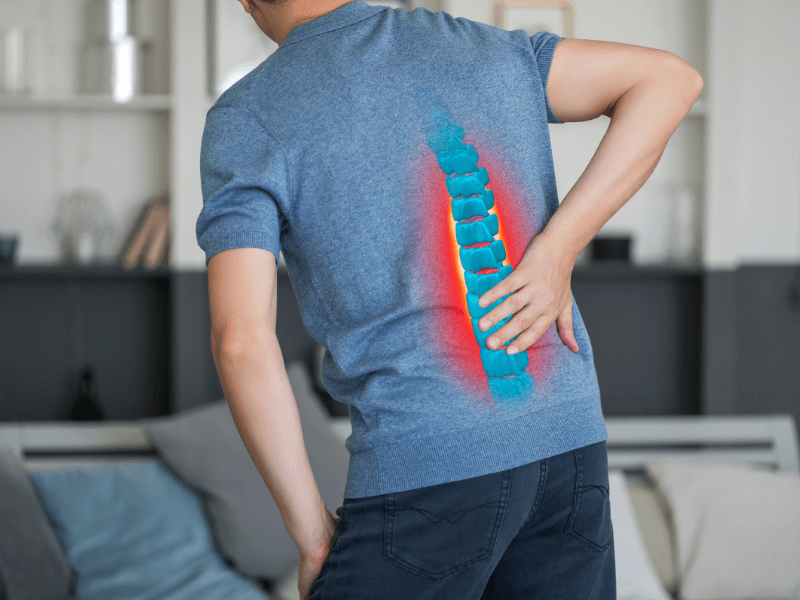 Các biểu hiện của đau sau lưng