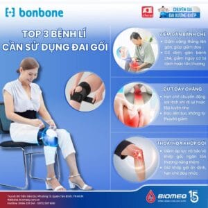 Đai khớp gối cho người có nguy cơ bị viêm khớp khi lớn tuổi