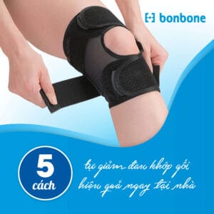 Đai khớp gối cho người lớn tuổi trong sinh hoạt hằng ngày