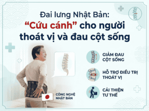 Đai lưng Nhật Bản: "Cứu cánh" cho người thoát vị và đau cột sống
