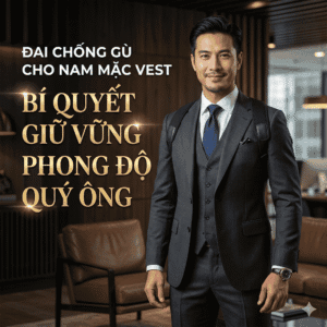 Đai chống gù cho nam mặc vest: Bí quyết giữ vững phong độ quý ông