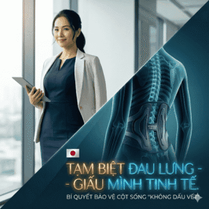 Đai đeo lưng siêu mỏng: Bí quyết bảo vệ cột sống "không dấu vết"