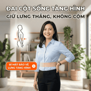 Đai hỗ trợ cột sống không gây cộm: Bí mật bảo vệ lưng "tàng hình"