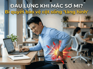 Đau lưng khi mặc sơ mi: Bí quyết bảo vệ cột sống "tàng hình"
