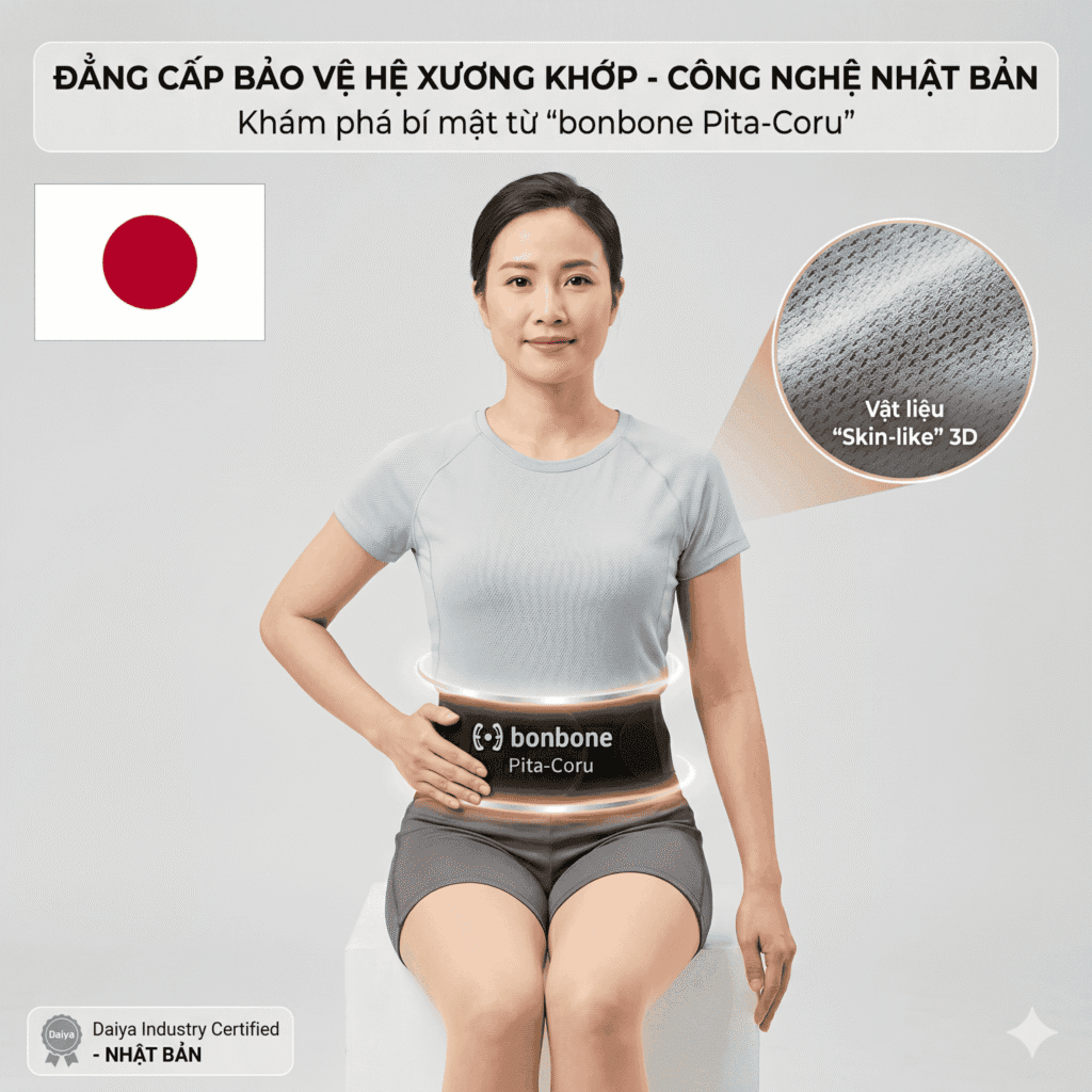 Giải pháp công nghệ HÀNG ĐẦU NHẬT BẢN: Đẳng cấp bảo vệ hệ xương khớp bonbone Pita Coru