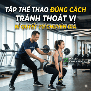 Tập thể thao đúng cách tránh thoát vị: Bí quyết từ chuyên gia