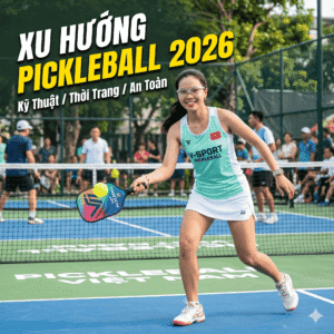 Xu hướng chơi Pickleball 2026: Kỹ thuật, Thời trang & An toàn
