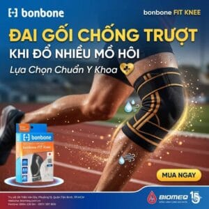 Đai Gối Chống Trượt Khi Đổ Nhiều Mồ Hôi: Lựa Chọn Chuẩn Y Khoa