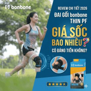 Đai gối bonbone Thin PF Cross Belt giá bao nhiêu? Review 2026