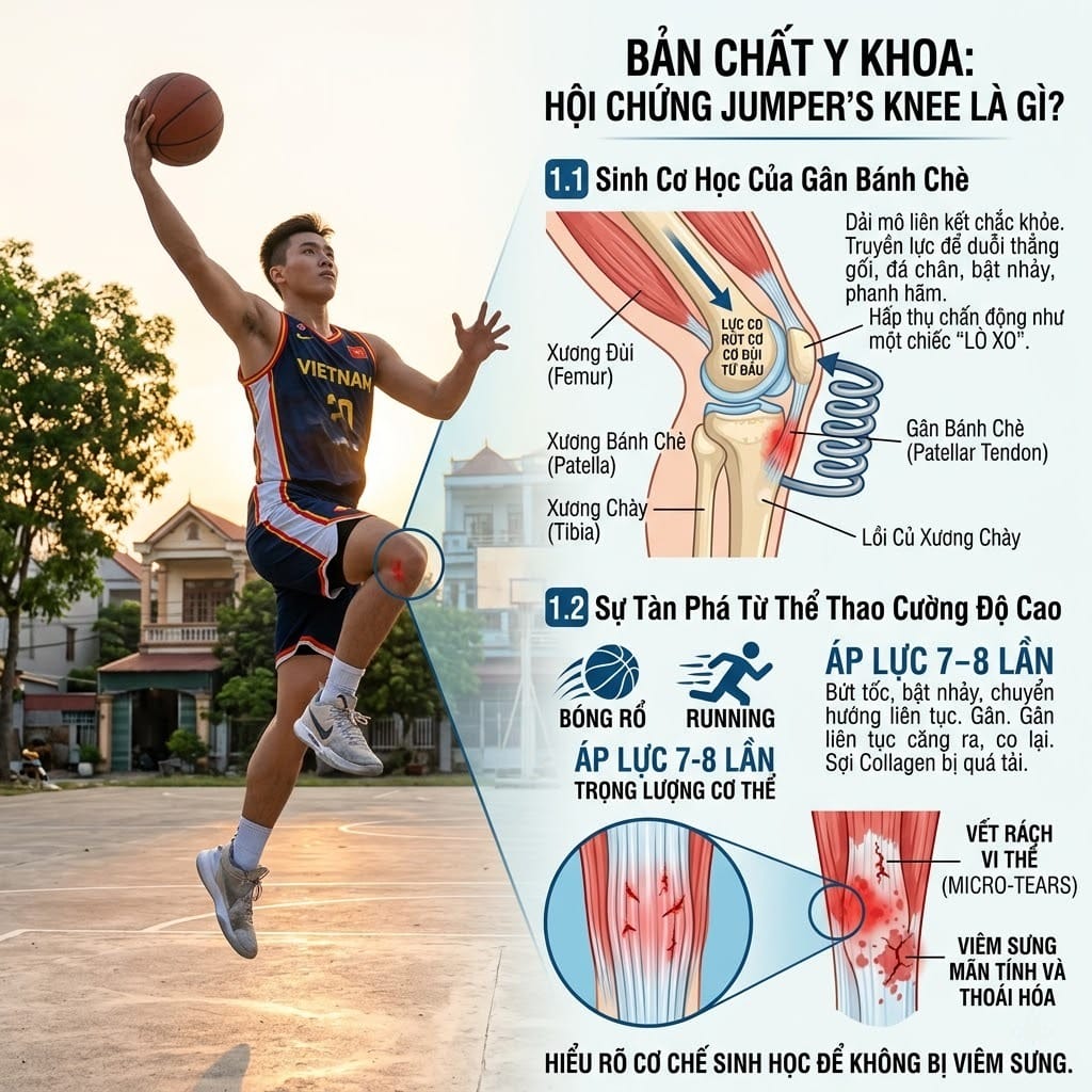 Bản chất y khoa: Hội chứng Jumper's Knee là gì?