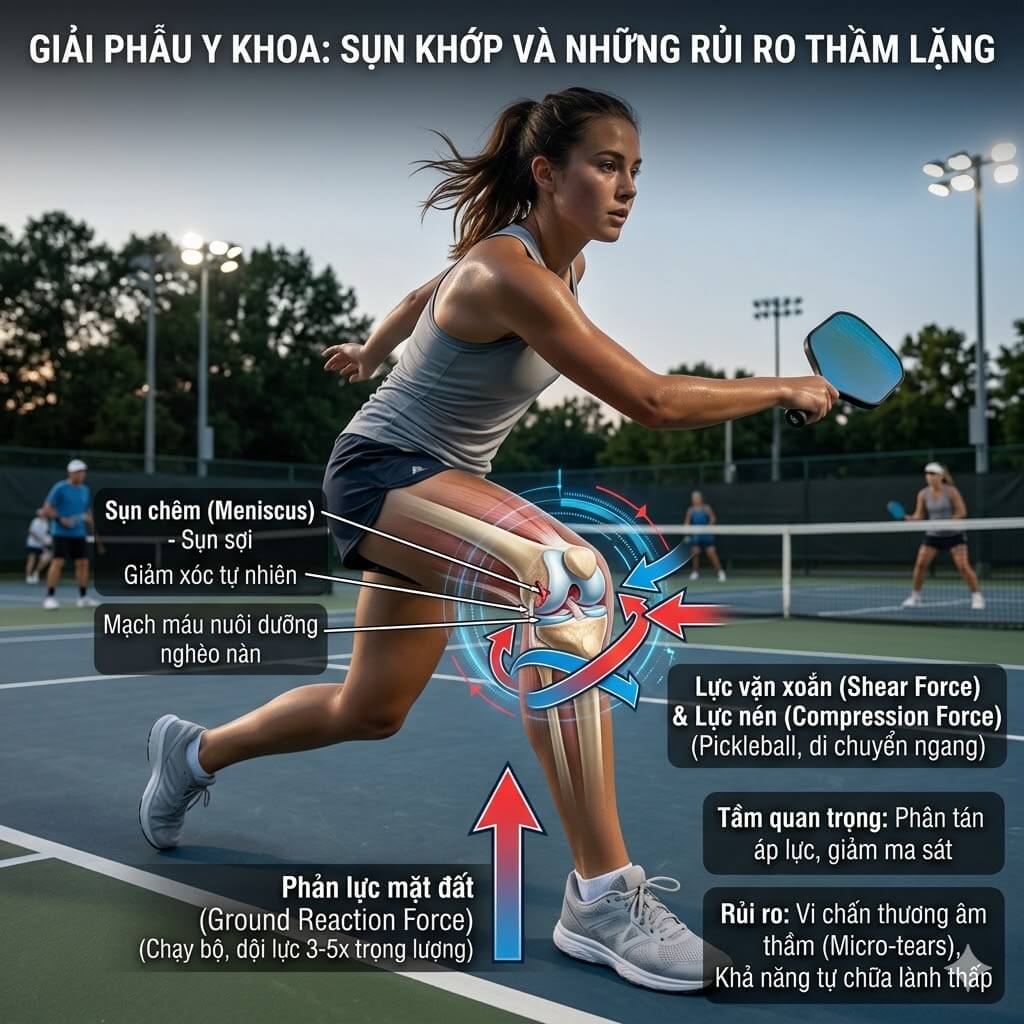 Giải phẫu y khoa: Sụn khớp và những rủi ro thầm lặng
