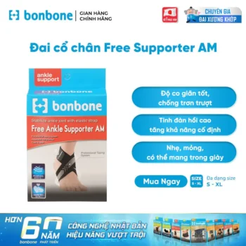TÍNH NĂNG ĐAI CỐ ĐỊNH CỔ CHÂN - BONBONE FREE SUPPORTER AM