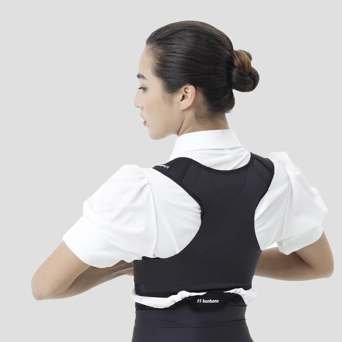 Đai chống gù lưng bonbone Pita Sapo Posture - Hỗ trợ điều chỉnh tư thế, giữ lưng thẳng